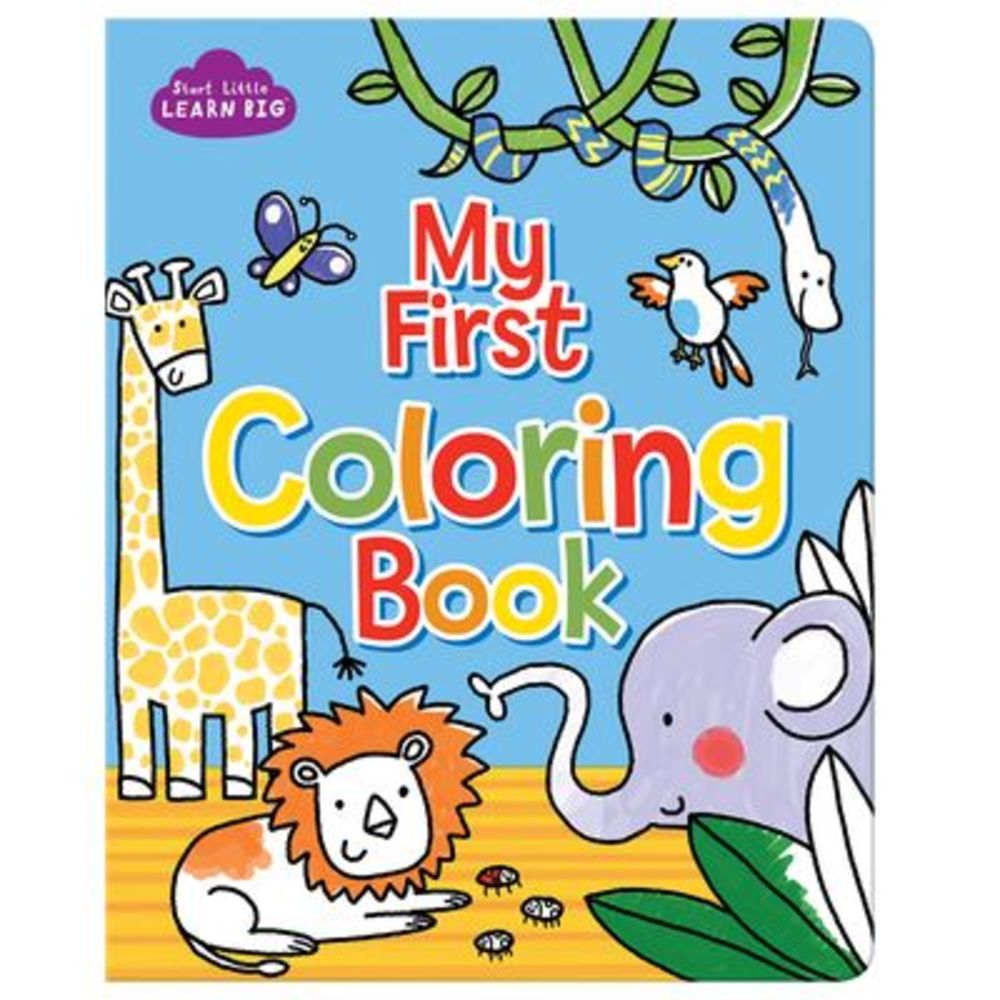My First Coloring Book -- Parragon Books